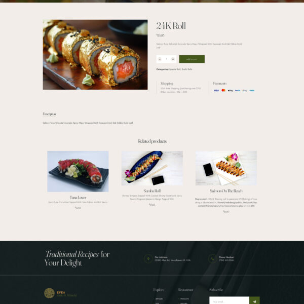 Eve Sushi & Hibachi Restaurant