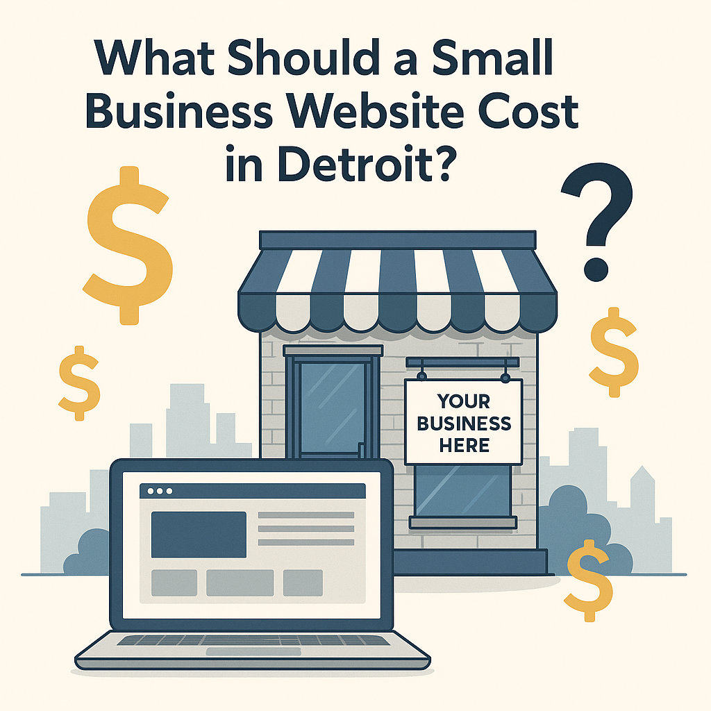 What Should a Small Business Website Cost in Detroit? (2025 Pricing Guide)