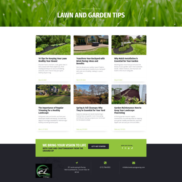 EZ Landscaping & Paving