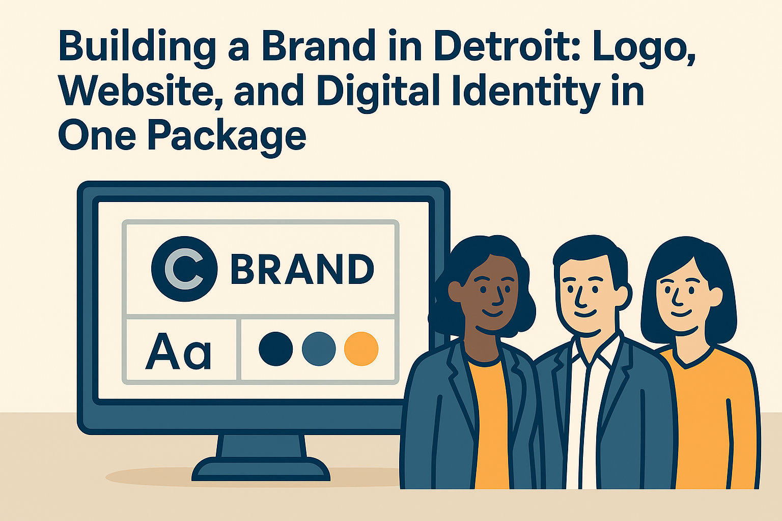 Building a Brand in Detroit: Logo, Website, and Digital Identity in One Package